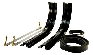 Cylindrical tank mounts photo