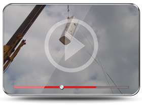 Certified tank drop test video image