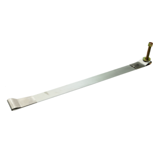 Stainless Steel Mounting Strap with T-Bolt/T-Bolt - 50.75" L x 1.75" W