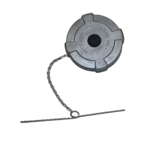 Aluminum Non-Locking <br/> Diesel Fuel Cap - <br/> 4.00" Diameter