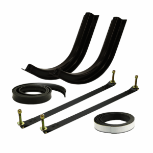 2-Piece Mounting Kit with 16" Diameter J-Brackets & Steel Straps