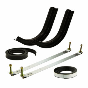 2-Piece Mounting Kit with 16" Diameter J-Brackets & SS Straps