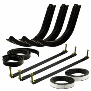 3-Piece Mounting Kit with 22" Diameter J-Brackets & Steel Straps