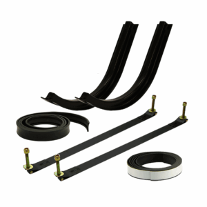 2-Piece Mounting Kit with 24" Diameter J-Brackets & Steel Straps