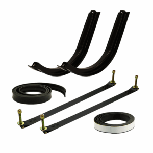 2-Piece Mounting Kit with 22" Diameter J-Brackets & Steel Straps