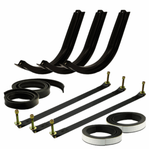 3-Piece Mounting Kit with 24″ Diameter J-Brackets & Steel Straps
