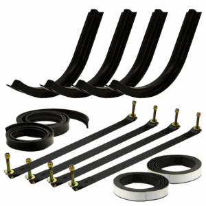 4-Piece Mounting Kit with 26" Diameter J-Brackets & Steel Straps