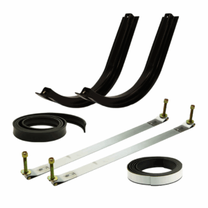 2-Piece Mounting Kit with 26" Diameter J-Brackets & SS Straps