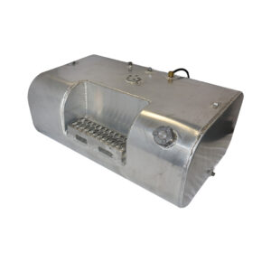 50 Gallon Aluminum Diesel Tank W/ Step - 37" L x 25" W x 15.25" H