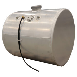 60 Gallon Aluminum Cylindrical Diesel Tank – 29" L x 26″ D